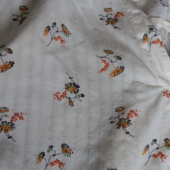 Madewell Bower Popover Shirt In Marseille Daisies - Picture 9 of 9